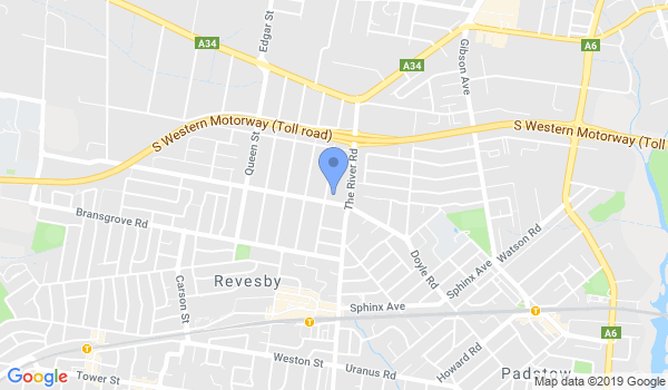 GKR Karate - Revesby location Map