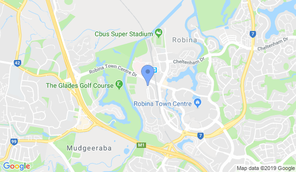 GKR Karate - Robina location Map