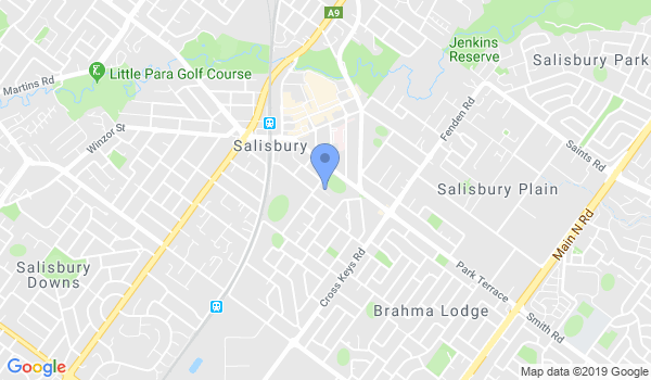 GKR Karate Salisbury location Map