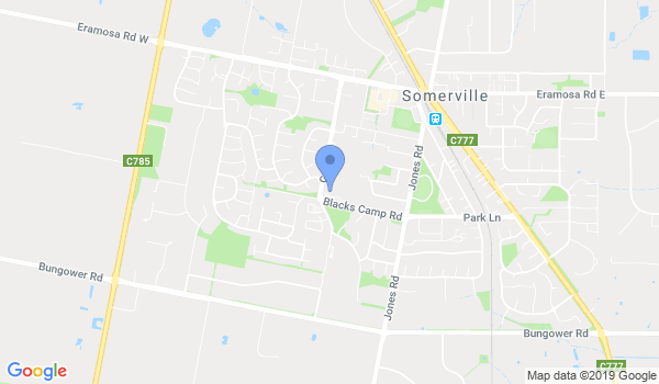 GKR Karate Somerville Rise location Map