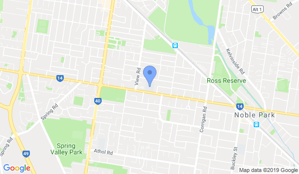 GKR Karate Springvale location Map