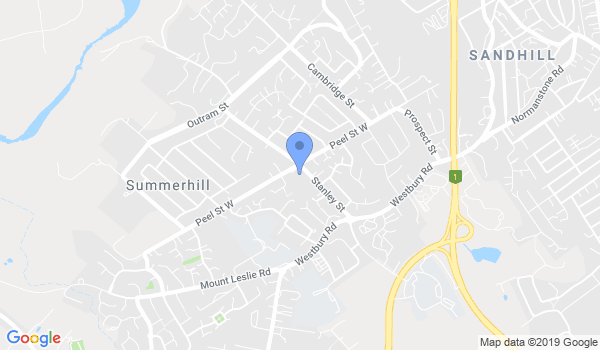 GKR Karate - Summerhill location Map