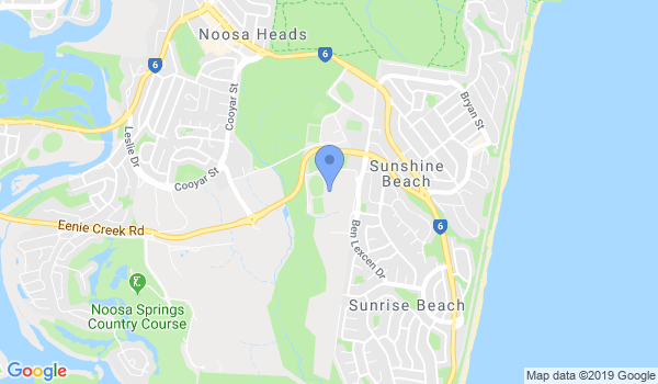 GKR Karate Sunshine Beach location Map