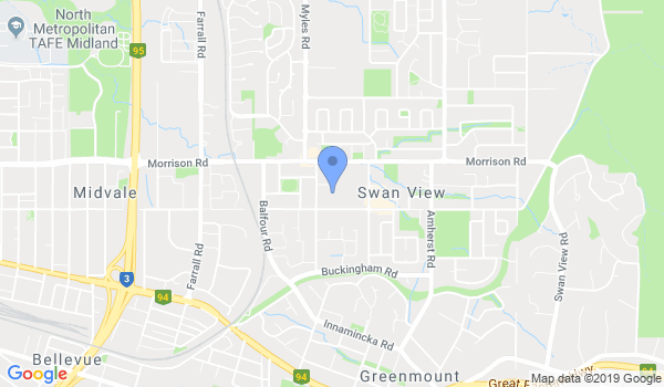 GKR Karate - Swan View location Map