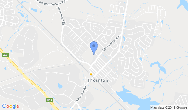 GKR Karate - Thornton location Map