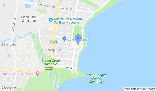 GKR Karate - Torquay location Map