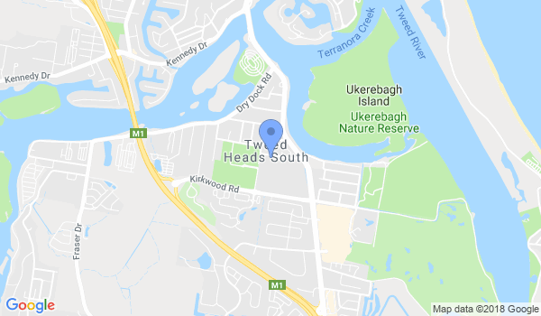 GKR Karate - Tweed Heads location Map