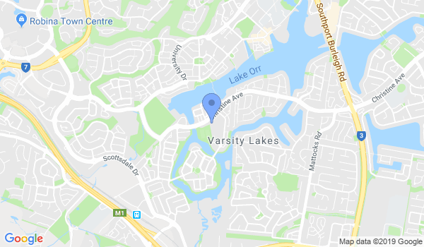 GKR Karate - Varsity Lakes location Map