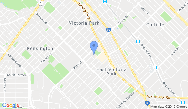 GKR Karate - Victoria Park location Map