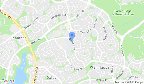 GKR Karate - Wanniassa location Map