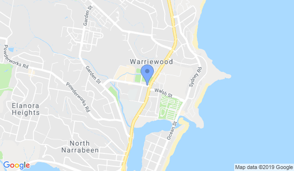 GKR Karate Warriewood location Map