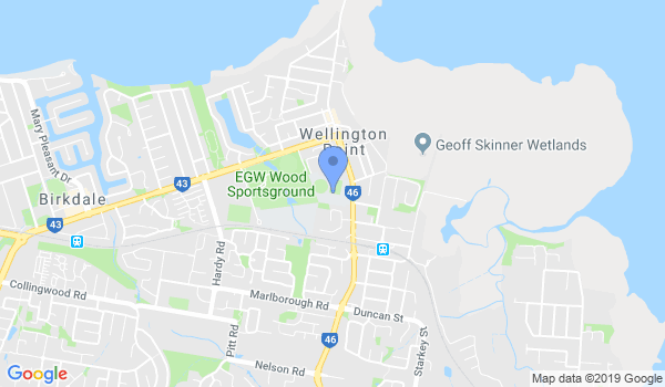 GKR Karate Wellington Point Primary location Map