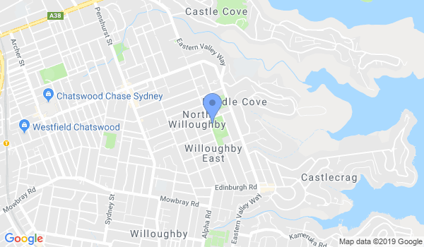 GKR Karate - Willoughby location Map