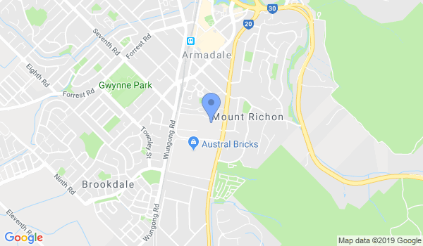 GKR Karate Woden Prime location Map