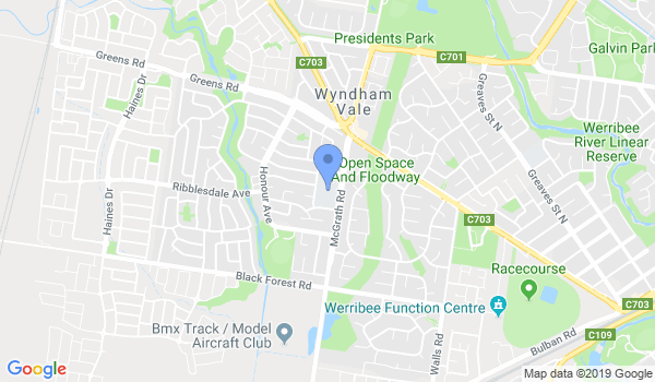 GKR Karate Wyndham Vale location Map