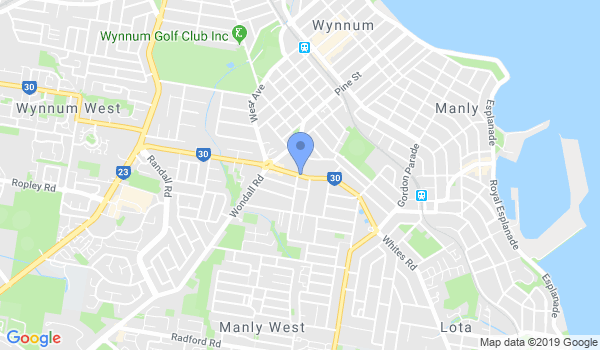 GKR Karate - Wynnum location Map