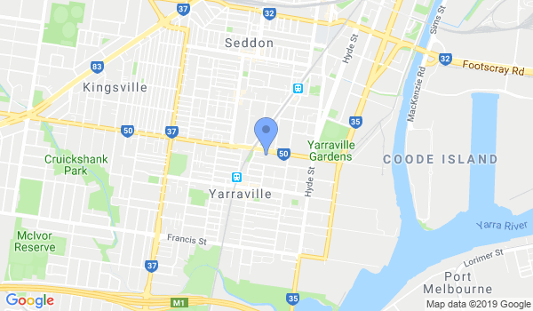 GKR Karate Yarraville location Map