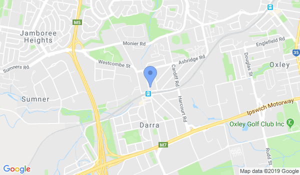 Garra Jiu Jitsu Darra location Map