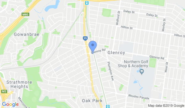 Glenroy BJJ location Map