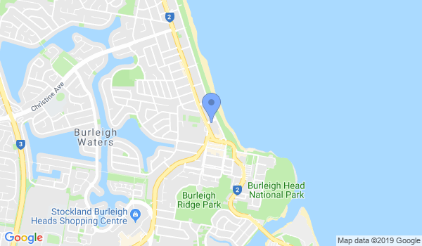 Gold Coast Goju Karate Academy location Map