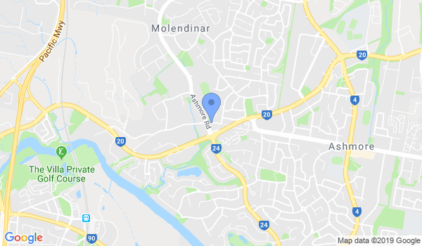 Gold Coast Karate & Kobudo Centre location Map