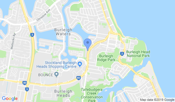 Gold Coast Zen Do Kai location Map