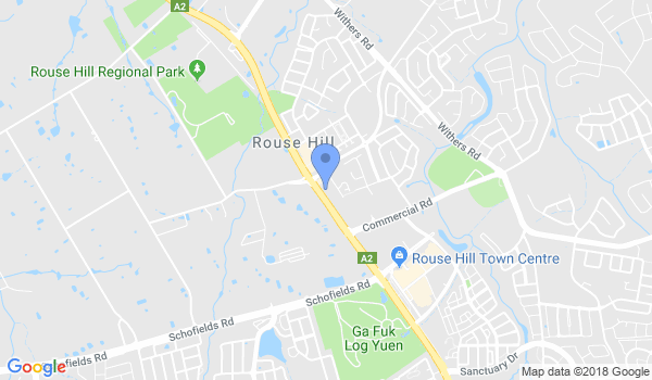 Gracie Barra Rouse Hill location Map