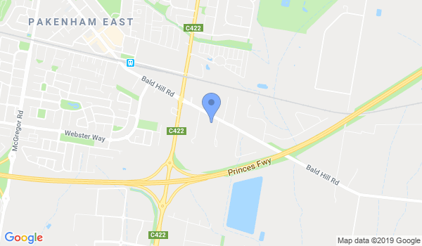 Gracie Elite Brazilian Jiu Jitsu Pakenham location Map