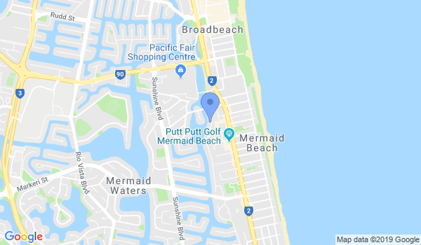 Gracie Elite Gold Coast location Map