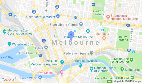 Gracie Jiu Jitsu location Map