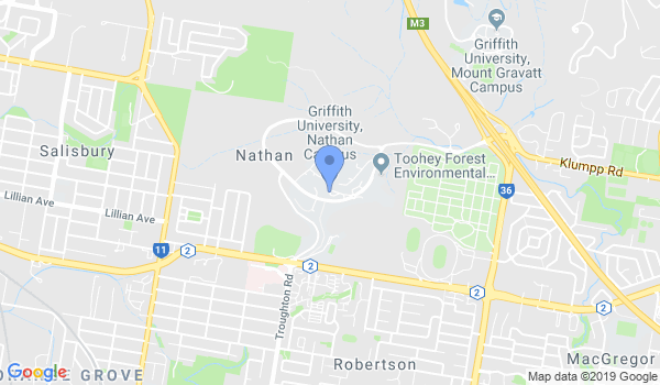 Griffith Aikido Institute Inc. (Nathan) location Map