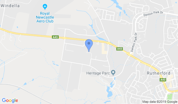 Guys Karate School location Map