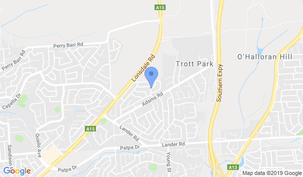 Hallett Cove World Taekwondo location Map