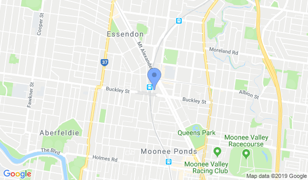 Hall's Taekwondo location Map