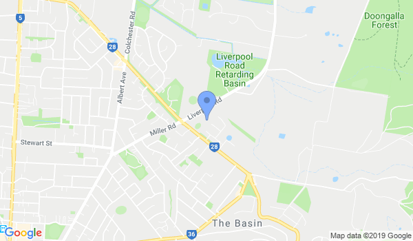 Il Shim TaeKwon-Do Melbourne location Map