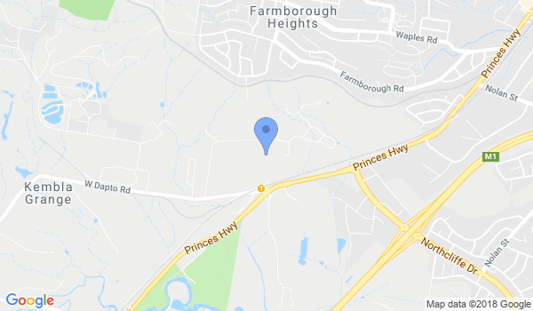 Illawarra International Judo Club location Map