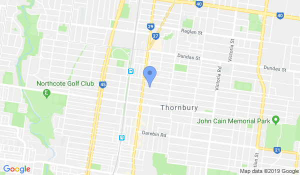 Independent Shotokan Karate Australia location Map