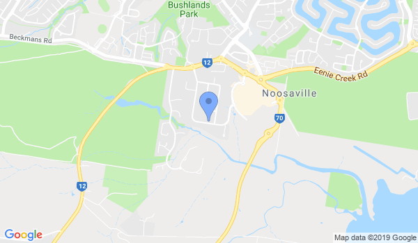 Infinity Martial Arts Noosa Jiu Jitsu location Map