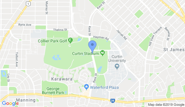 The Institute of Aikido - Curtin location Map