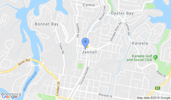 Ishinryu Karate Australia - Jannali dojo location Map