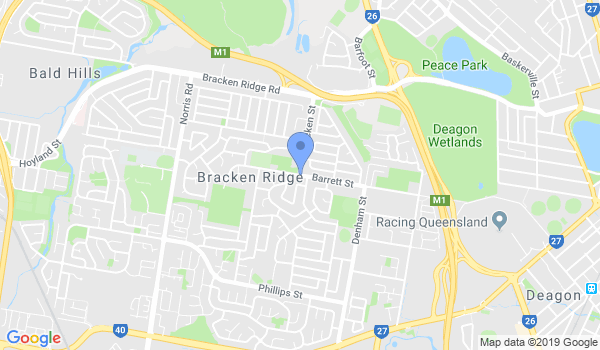 JKA Karate - Bracken Ridge (Brisbane) Australia location Map