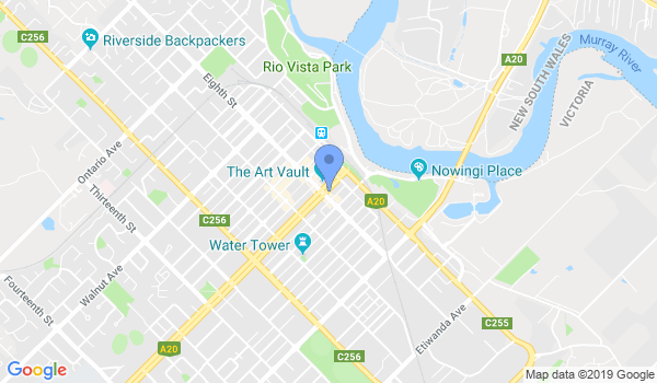 Japan Karate Associaton of Australia location Map