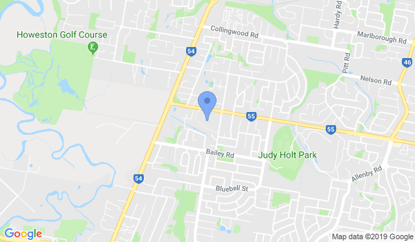 Jim Brophy's Australasian Tae Kwon Do & Hapkido location Map