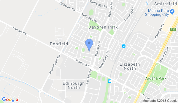 Jindokai Karate-Do: Playford location Map