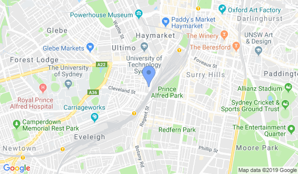 Jiu Jitsu Kingdom - Brazilian Jiu Jitsu in Sydney (BJJ, Gracie Jiu Jitsu, MMA) location Map