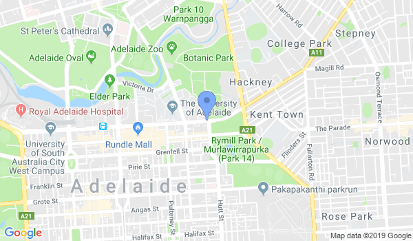 Judo SA location Map