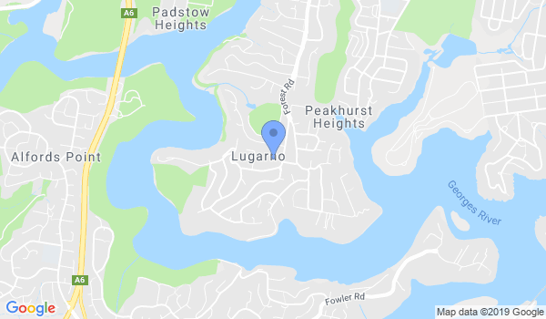 KUA Lugarno - Karate Union of Australia location Map