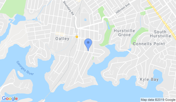 KUA Oatley - Karate Union of Australia location Map