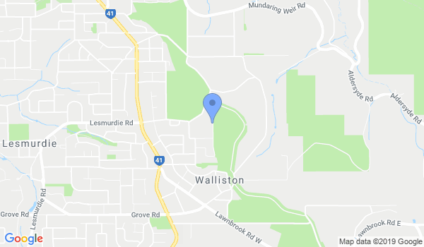 Kalamunda Kickboxing Centre location Map