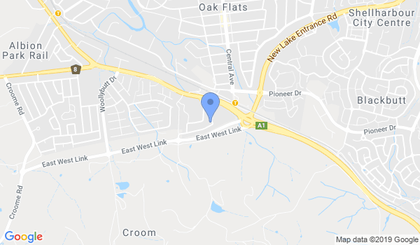 Karate School location Map